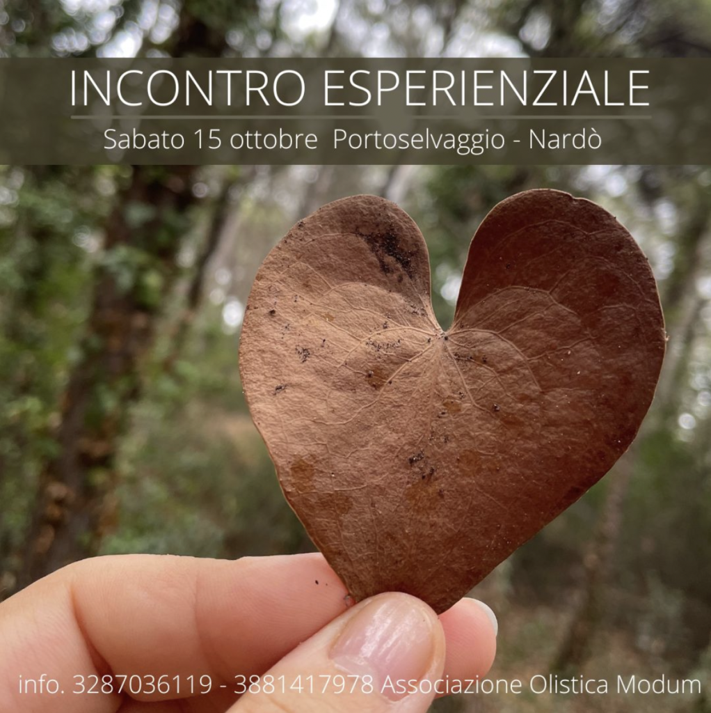 INCONTRO ESPERIENZIALE