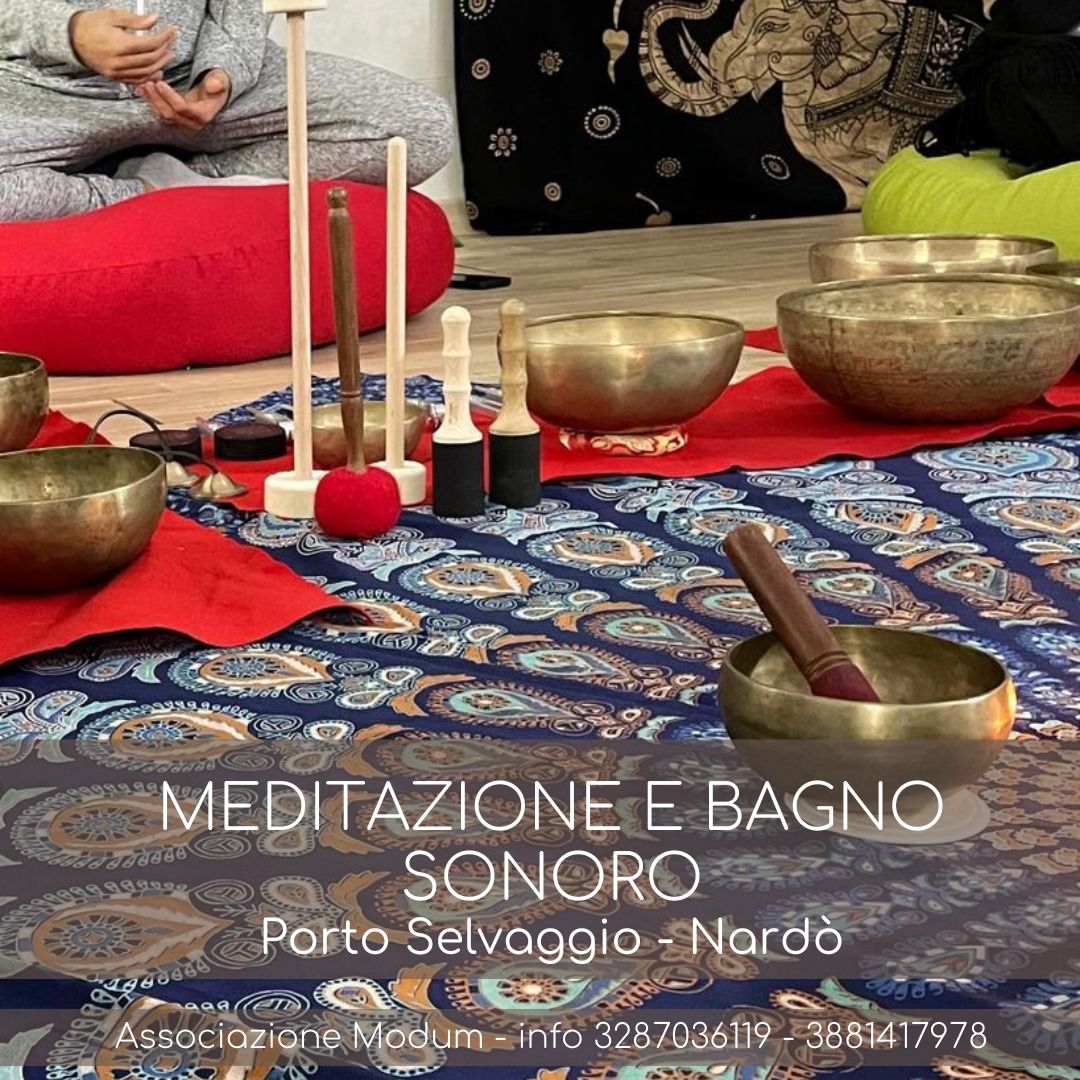 MEDITAZONE E BAGNO SONORO