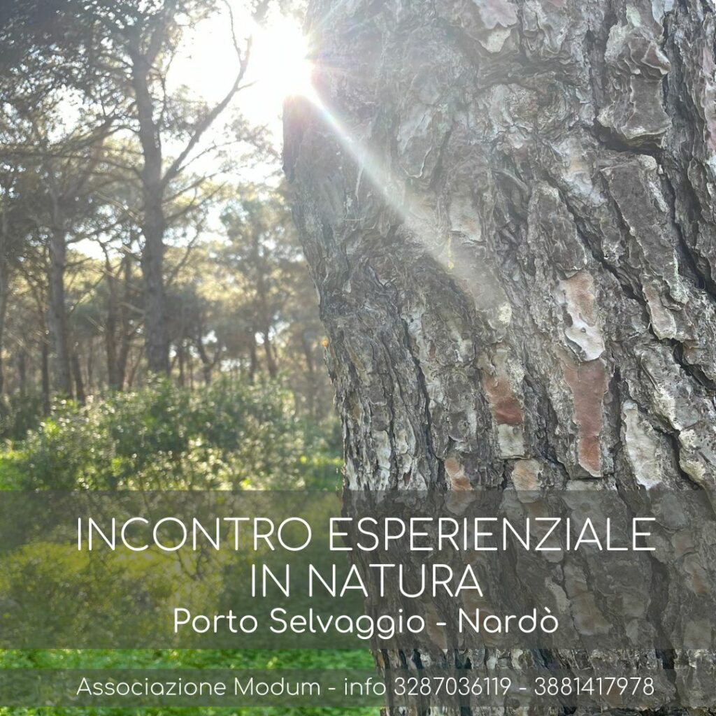 INCONTRO ESPERENZIALE IN NATURA