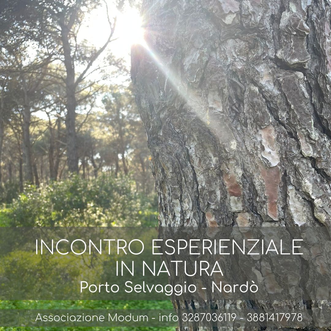 INCONTRO ESPERENZIALE IN NATURA
